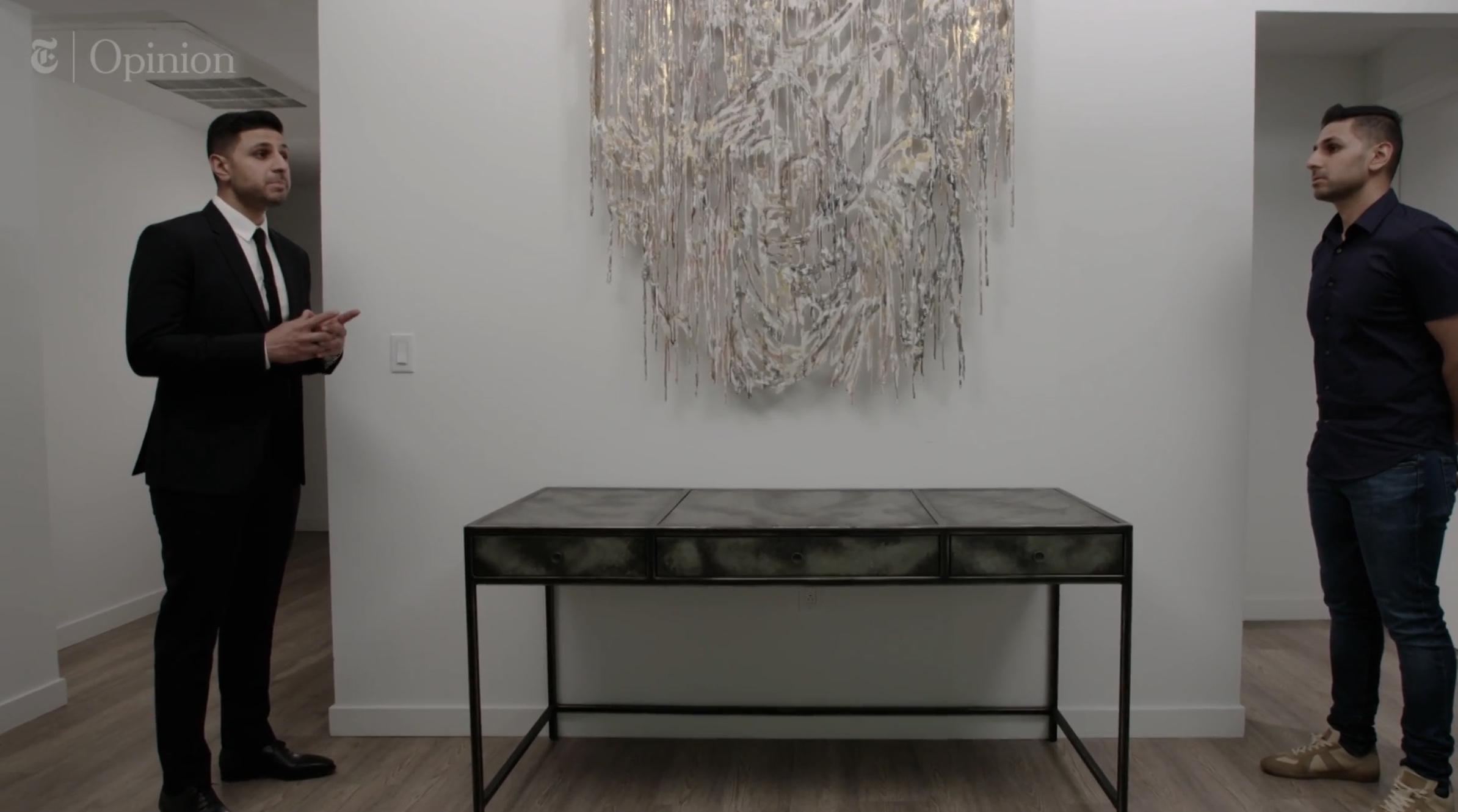 A screenshot of Adnan Khan from a New York Times Opinion video