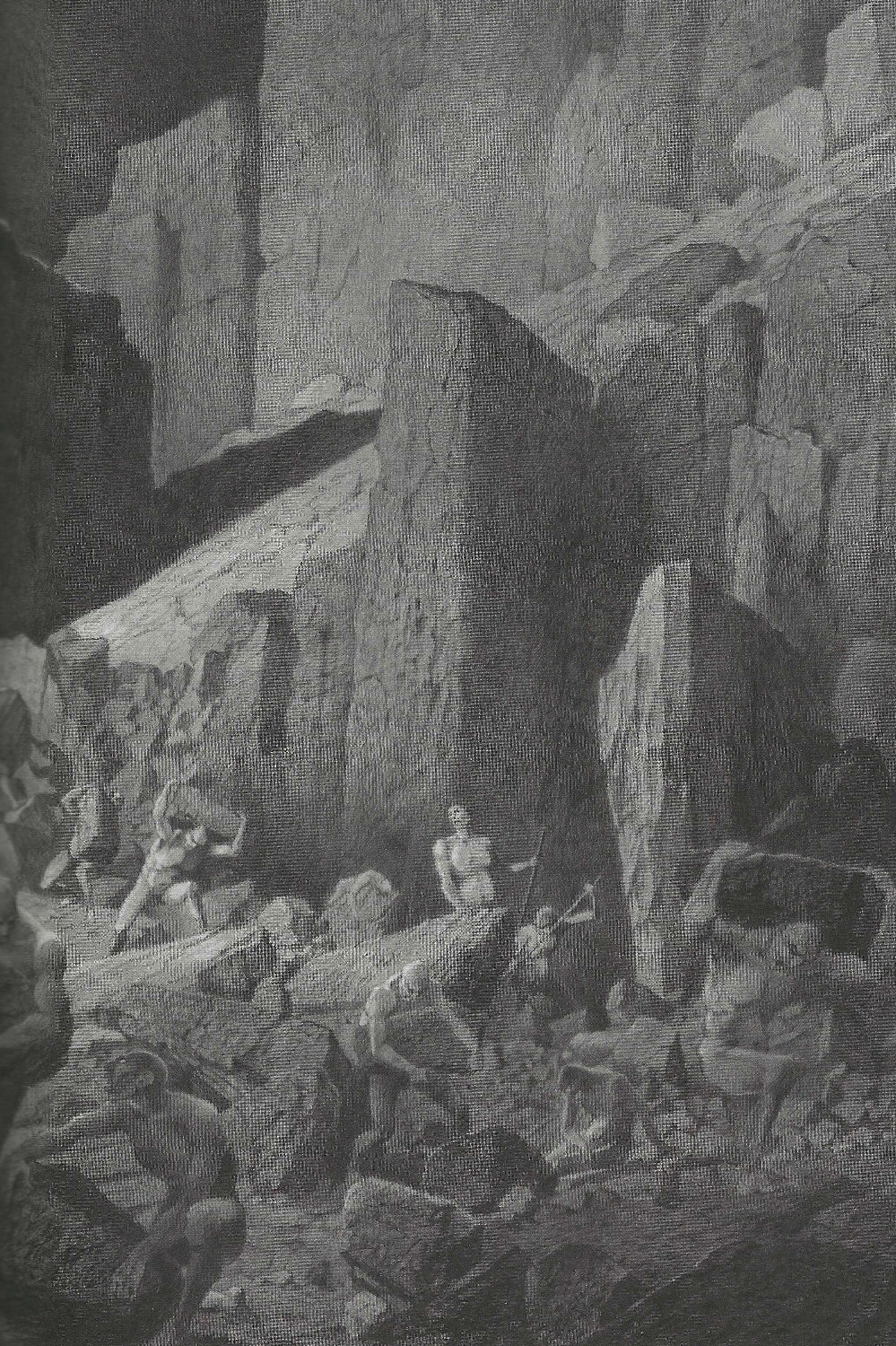 A panel from Dante's Inferno, The Graphic Adaption by The Brizzi Brothers