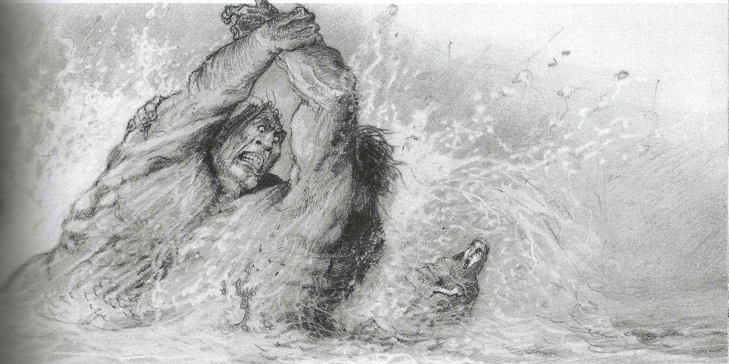 A panel from Dante’s Inferno, the Graphic Adaptation