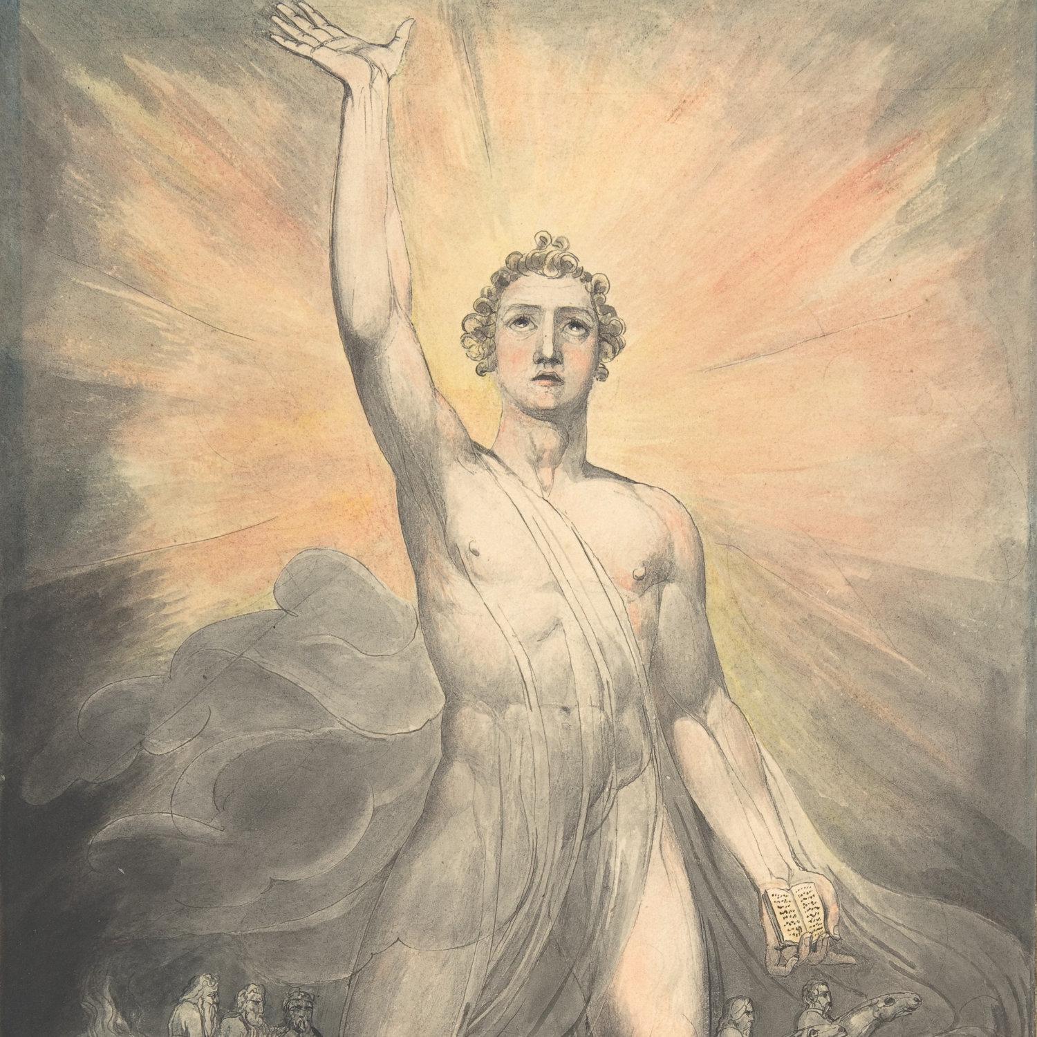 The Angel of Revelation by William Blake, 1803