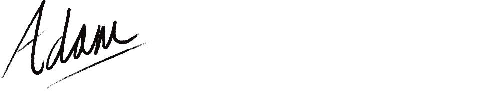 Adam&rsquo;s signature